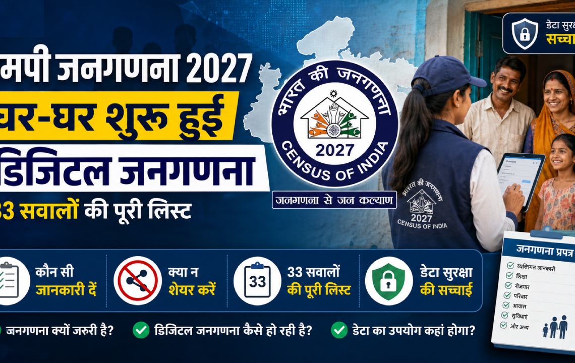 एमपी जनगणना 2027