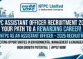 NTPC Assistant Officer Recruitment 2026