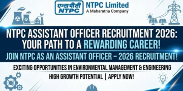 NTPC Assistant Officer Recruitment 2026