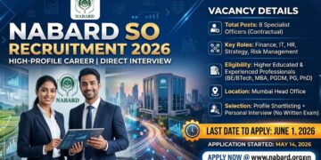 Nabard SO Recruitment 2026 Nabard SO Recruitment 2026