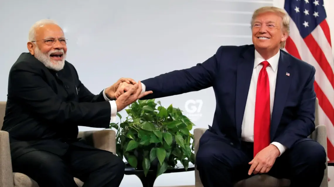 Narendra Modi और Donald Trump PM मोदी और डोनाल्ड ट्रंप