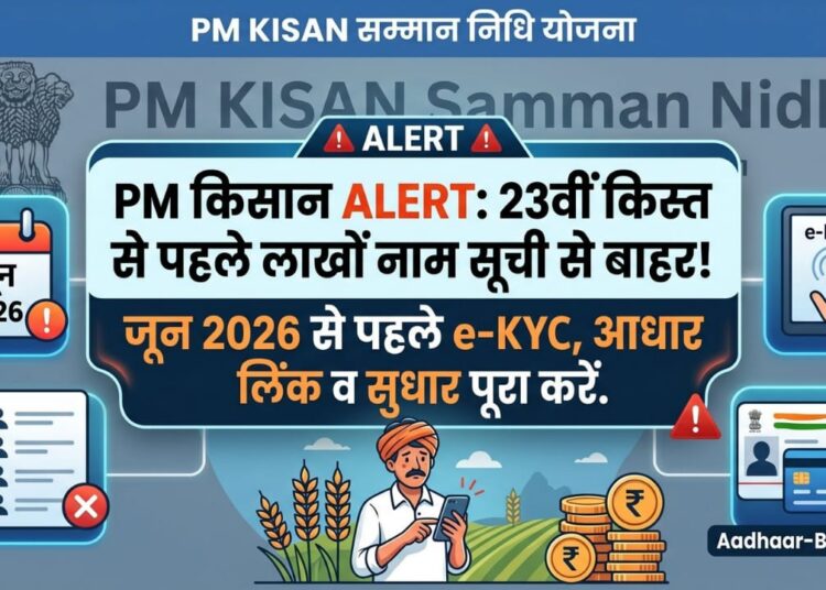 PM किसान सम्मान निधि योजना की 23वीं किस्त