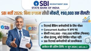 SBI Recruitment 2026