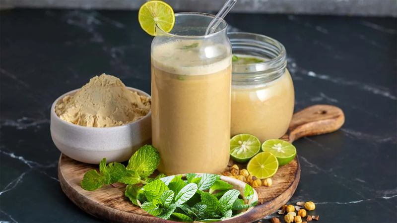 Sattu Mint Sherbet Sattu-Mint Sherbet