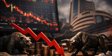 Stock Market Crash: शेयर बाजार में हाहाकार! Sensex 1450 अंक टूटा, रुपया रिकॉर्ड निचले स्तर पर