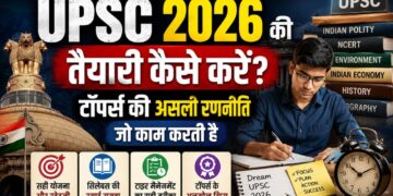 UPSC 2026 की तैयारी कैसे शुरू करें? टॉपर्स की रणनीति, टाइम टेबल और सबसे बड़ी गलतियां