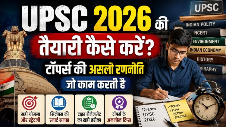 UPSC 2026 की तैयारी कैसे करें