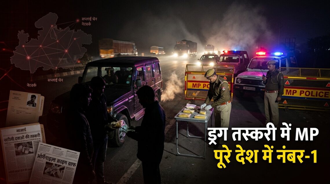 MP बना ड्रग तस्करी का नया अड्डा?