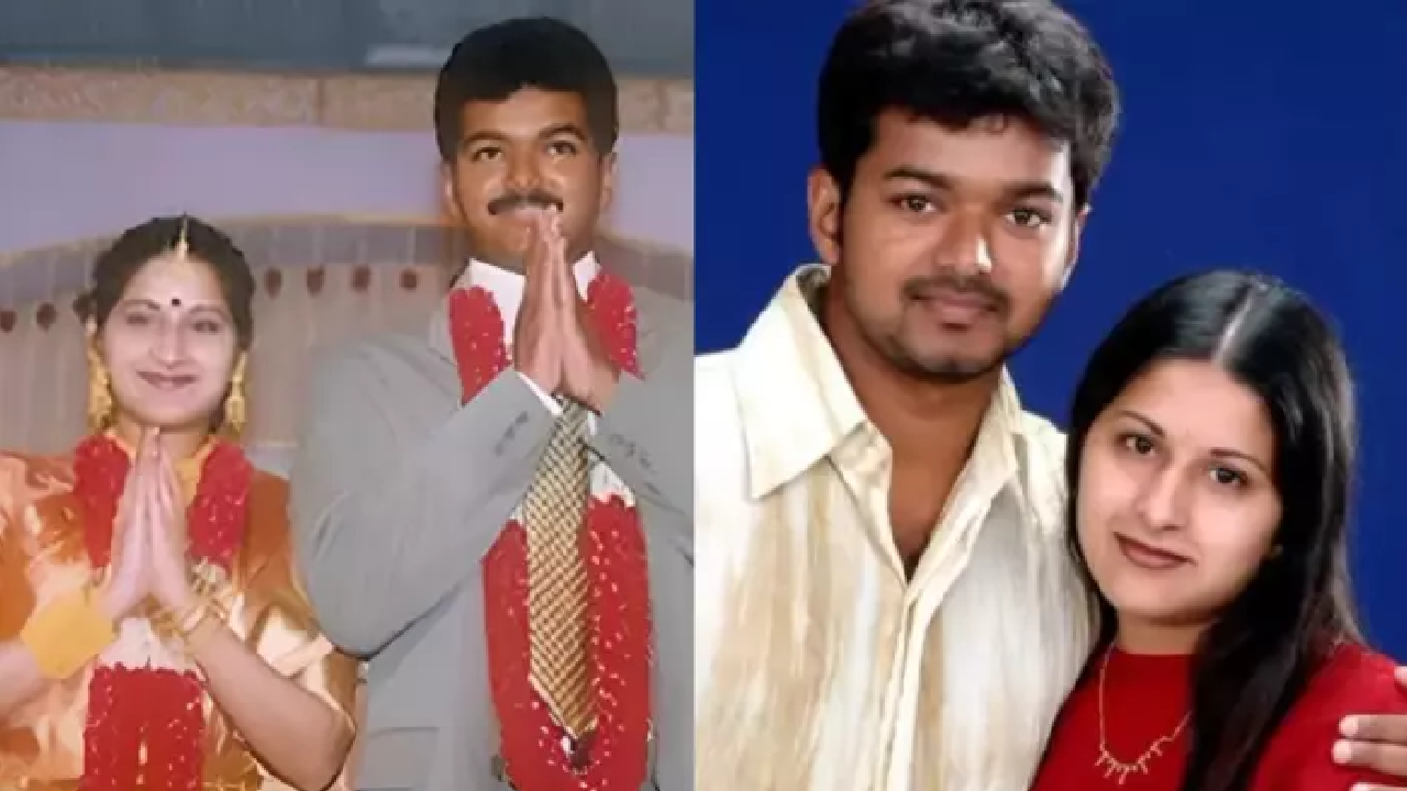 Vijay’s wife Sangeetha Sornalingam