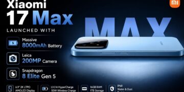 स्मार्टफोन मार्केट में आया नया किंग! Xiaomi 17 Max में मिलेगी 120Hz AMOLED डिस्प्ले और सुपरफास्ट 100W चार्जिंग