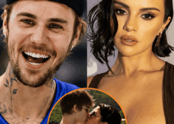 Justin Bieber with Selena