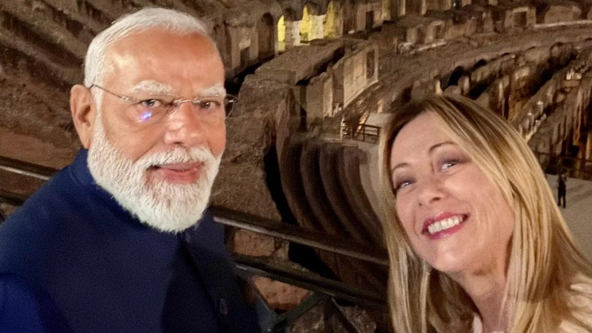 giorgia meloni PM मोदी ने जॉर्जिया मेलोनी को गिफ्ट की Melody