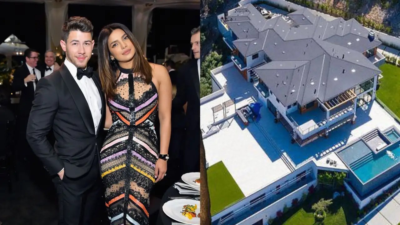 Inside photos of Priyanka Chopra and Nick Jonas's $20 million LA home.
