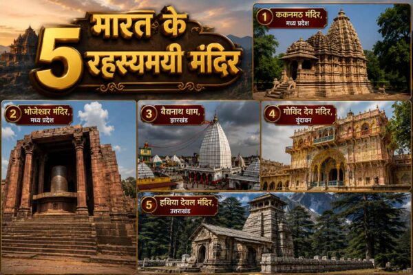 भारत के 5 रहस्यमयी मंदिर, जिनके बारे में कहा जाता है कि वे सिर्फ एक रात में बन गए थे