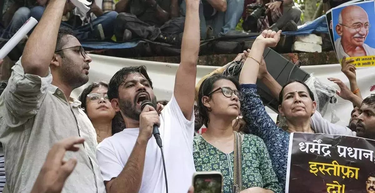cjp seeks permission for june 20 protest at jantar mantar demands education ministers resignation CJP Seeks Permission for June 20 Protest at Jantar Mantar, Demands Education Minister’s Resignation