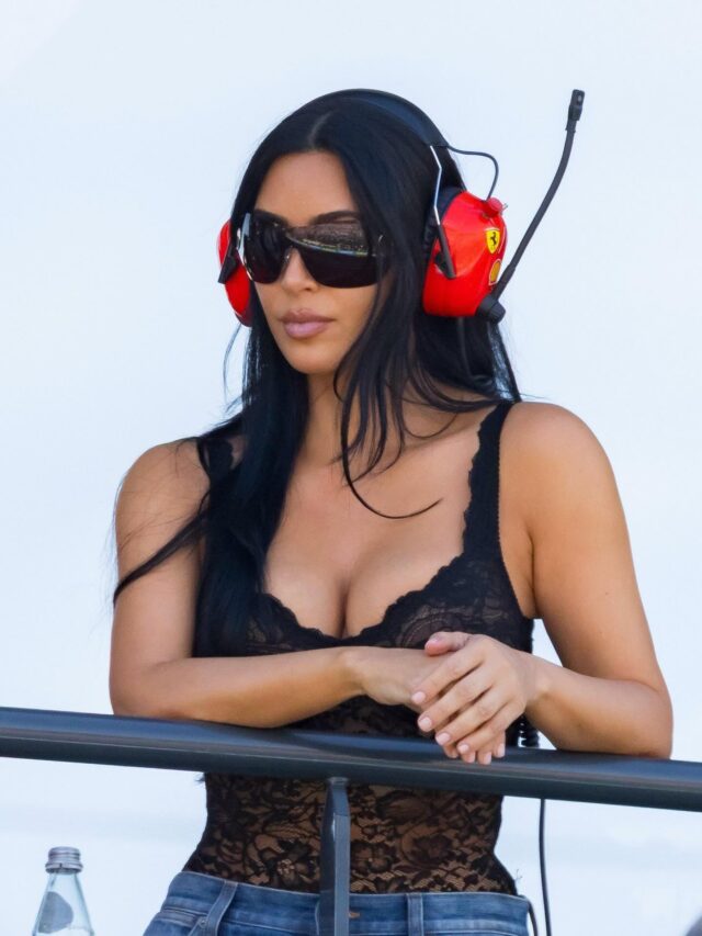 Kim Kardashian Monaco Look,