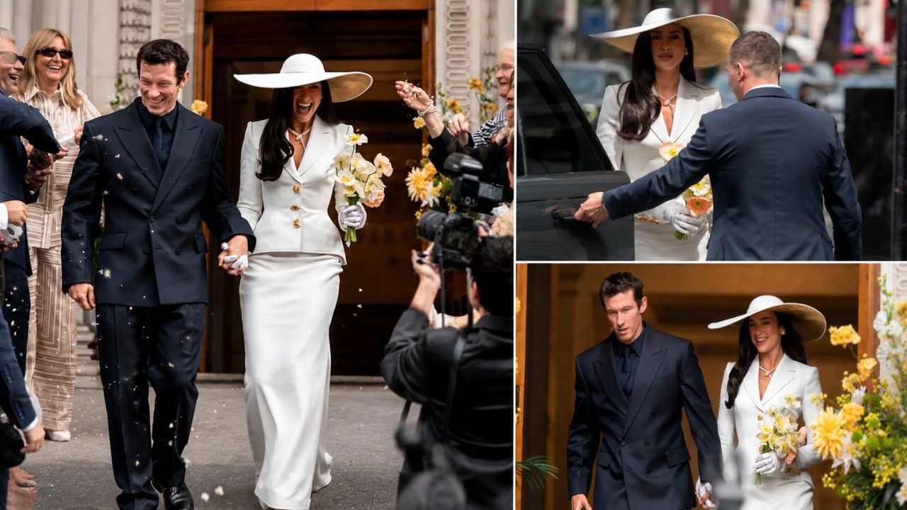 dua lipa wedding look dua lipa wedding look