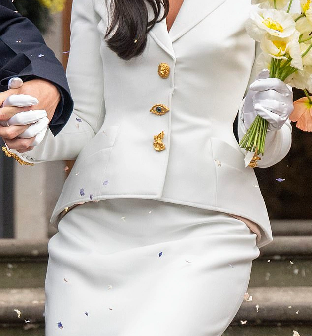 Dua Lipa Wedding Look