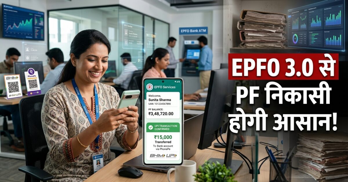EPFO 3.0 Update: UPI से PF निकासी होगी आसान, ब्याज नहीं आया तो क्या करें? जानिए पूरा नियम
