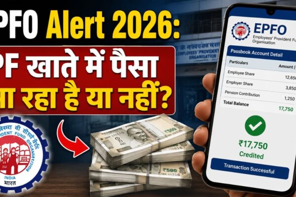 EPFO Alert 2026: PF खाते में पैसा आ रहा है या नहीं? एक छोटी सी गलती से अटक सकते हैं लाखों रुपये