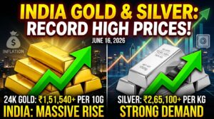india gold silver prices rise 202606161125 Gold Silver Price Today 16 June 2026: सोना और चांदी के दाम में तेजी, जानें आपके शहर में आज का भाव