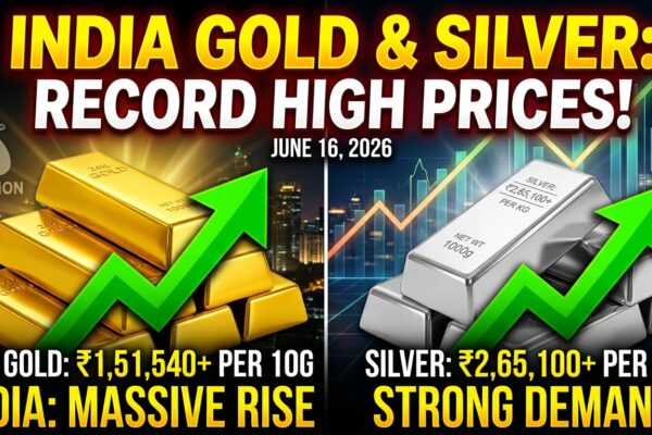 Gold Silver Price Today 16 June 2026: सोना और चांदी के दाम में तेजी, जानें आपके शहर में आज का भाव
