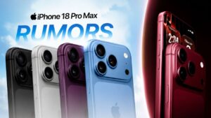 iphone 18 pro max 1 iPhone 18 Pro Max