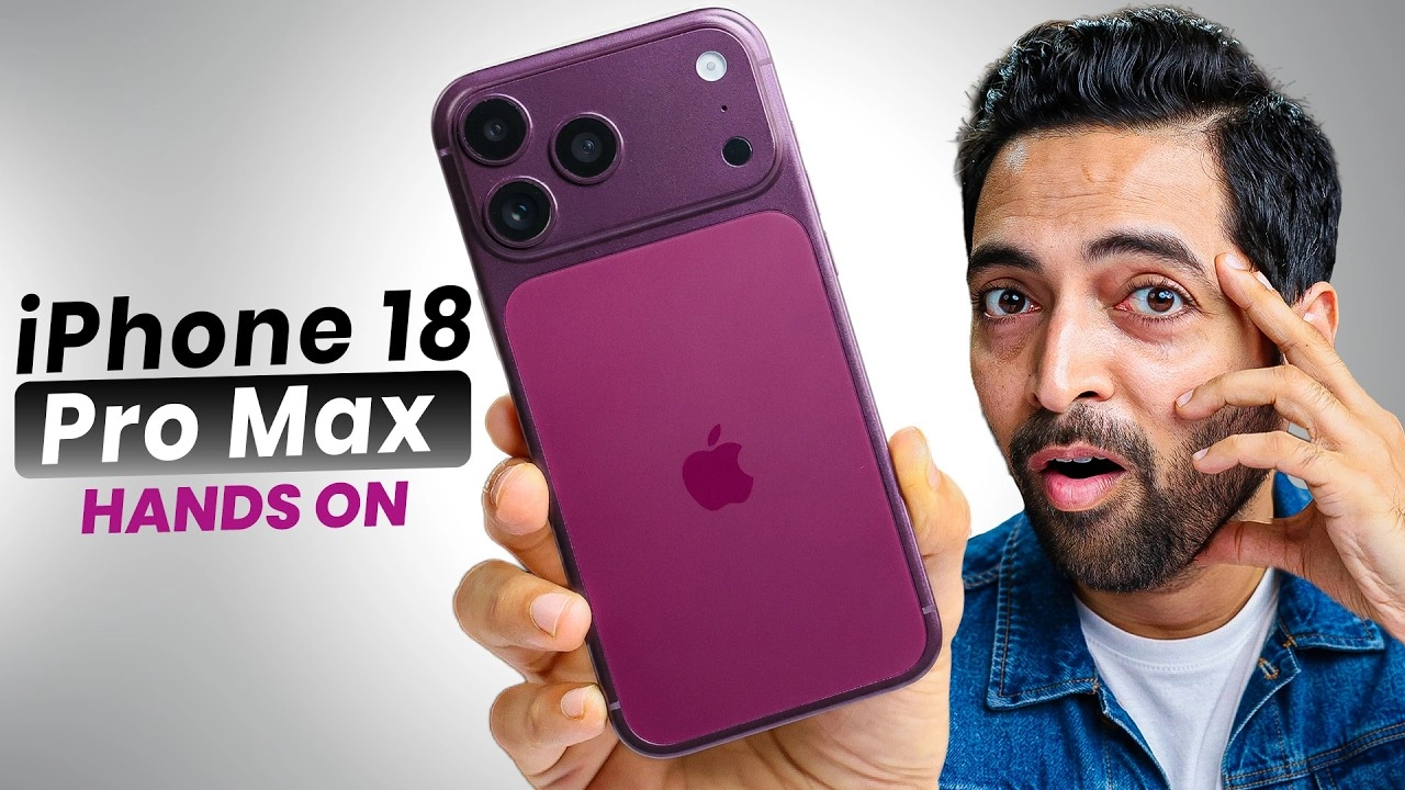 iPhone 18 Pro Max