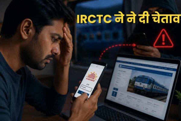 ऑनलाइन टिकट बुक करते समय आधार और OTP शेयर करना महंगा पड़ सकता है IRCTC ने ने दी चेतावनी