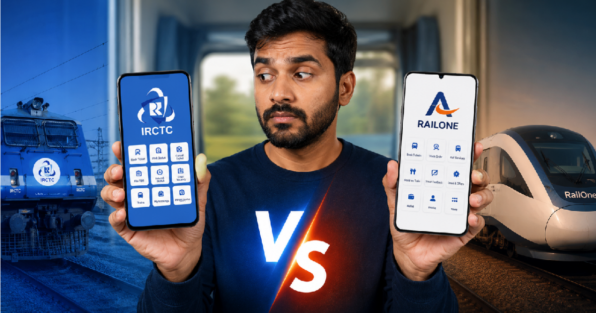 IRCTC vs RailOne