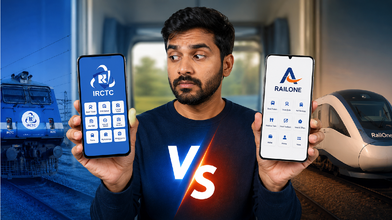 irctc vs railone IRCTC vs RailOne