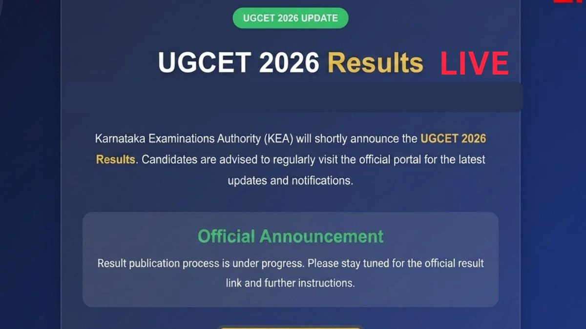 kcet result 2026 today KCET Result 2026 Today