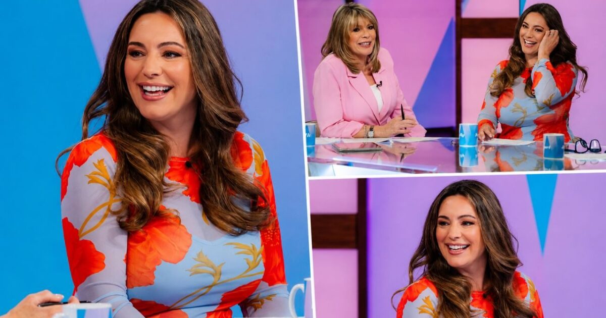 Kelly Brook Floral Dress