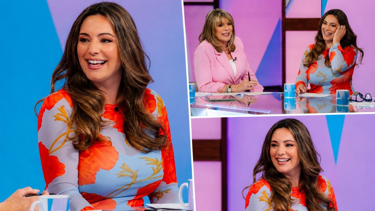 Kelly Brook Floral Dress