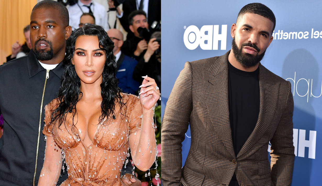 kim kanye drake Kim Kardashian