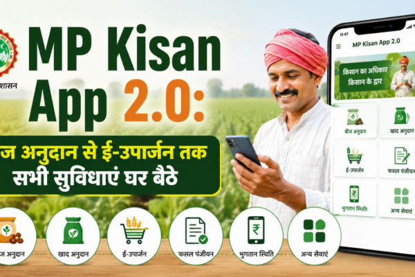 MP Kisan App 2.0: अब किसान घर बैठे कर सकेंगे ये सभी काम, बीज अनुदान से लेकर ई-उपार्जन तक मिलेगी सुविधा