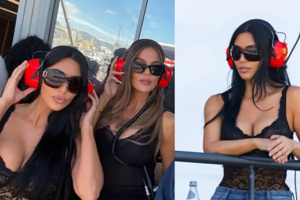 Kim Kardashian Monaco F1 Look: क्रीम कलर की ड्रेप्ड ड्रेस में छाईं किम कार्दशियन, बैकलेस लुक ने बटोरी सुर्खियां