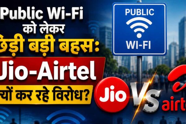 Public Wi-Fi को लेकर छिड़ी बड़ी बहस: Jio-Airtel क्यों कर रहे विरोध, 1.06 लाख करोड़ रुपये के फंड पर क्या है पूरा मामला?