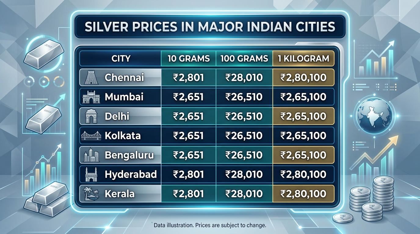 silver prices in major cities 202606161122 प्रमुख शहरों में चांदी का भाव