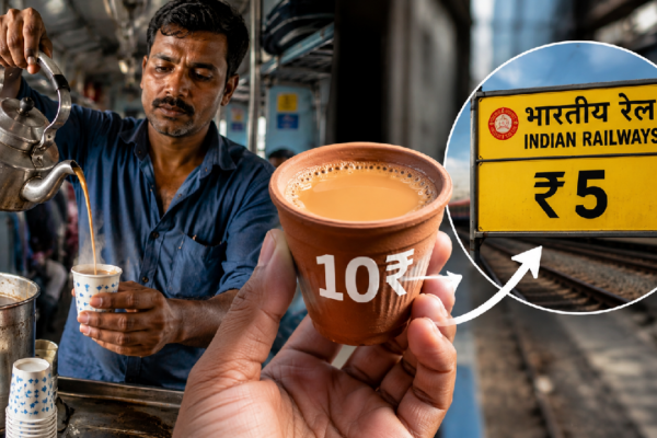 Train Tea Price: ट्रेन में 10 रुपये की चाय खरीदते हैं? जानिए रेलवे ने एक कप चाय की असली कीमत कितनी तय की है