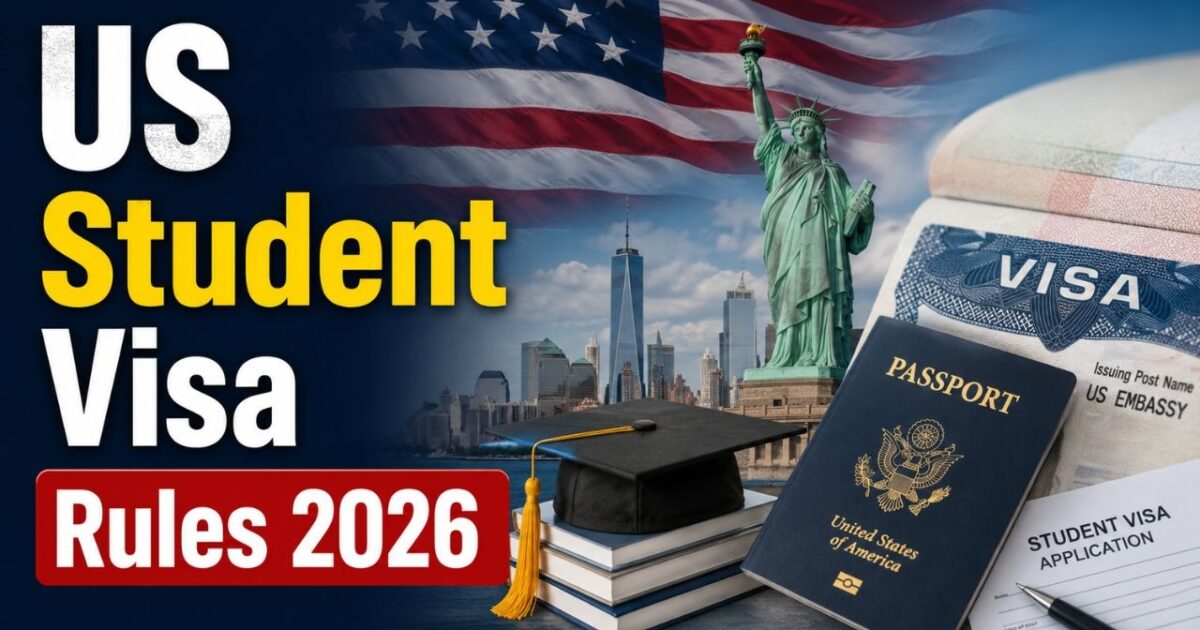 US Student Visa Rules 2026: क्या अमेरिका में पढ़ रहे भारतीय छात्रों के लिए बढ़ने वाली हैं मुश्किलें?
